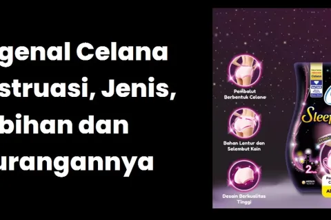 Mengenal Celana Menstruasi, Jenis, Kelebihan Dan Kekurangannya